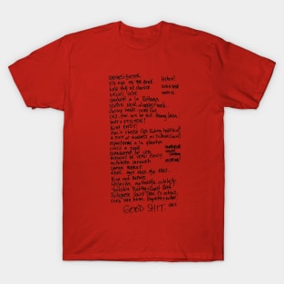 The Good Shit Menu 2 T-Shirt